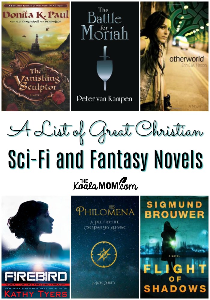 A list of great Christian sci-fi novels and Christian fantasy novels.