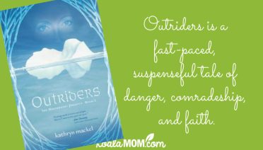 Outriders is a fast-paced, suspenseful tale of danger, comradeship, and faith. Cover photo via Amazon.