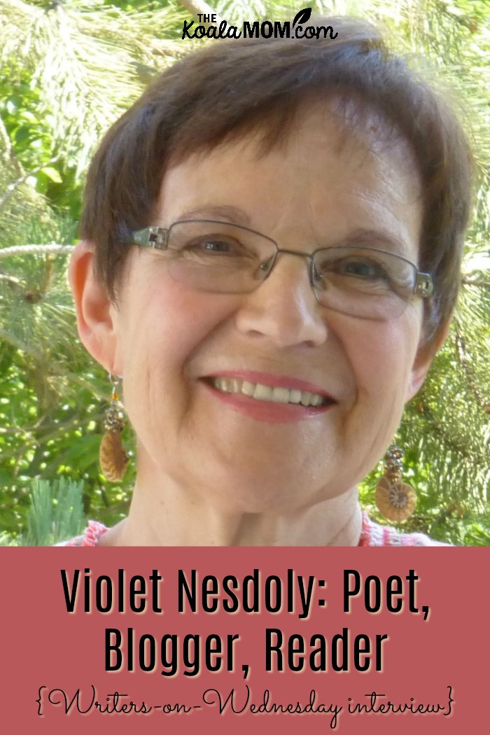 Violet Nesdoly: Poet, Blogger, Reader {a Writers-on-Wednesday interview}