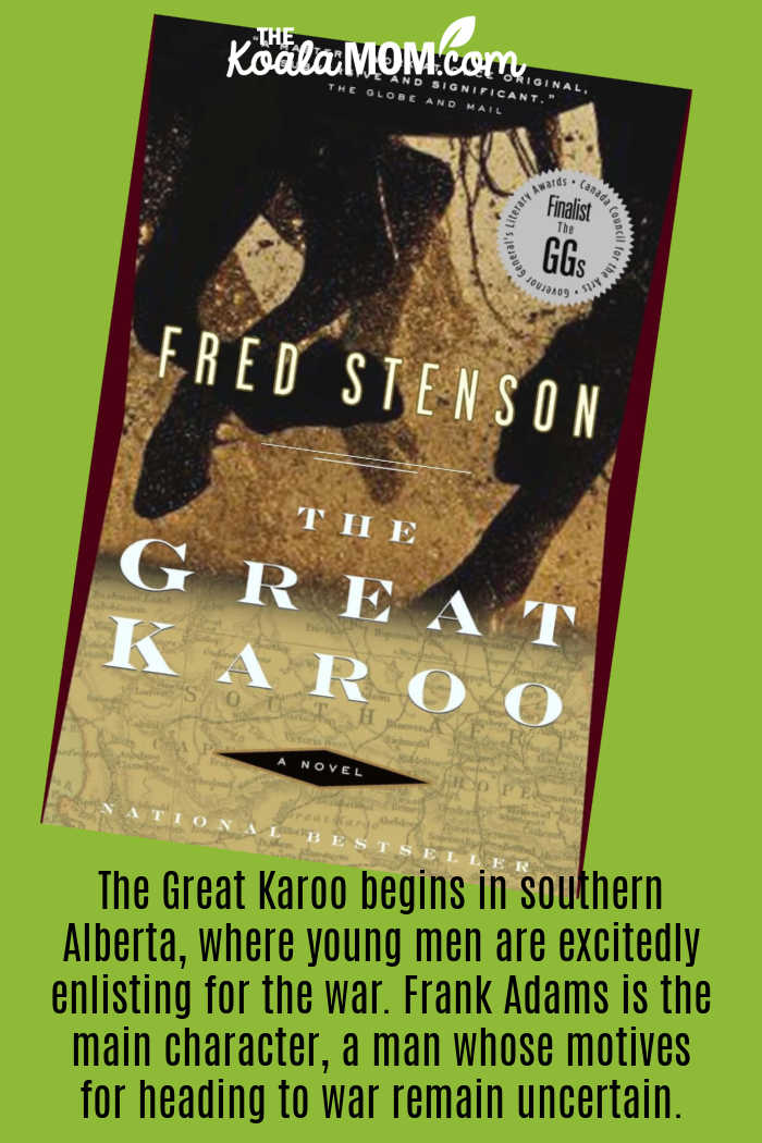 The Great Karoo by Fred Stenson. Cover image via Amazon.