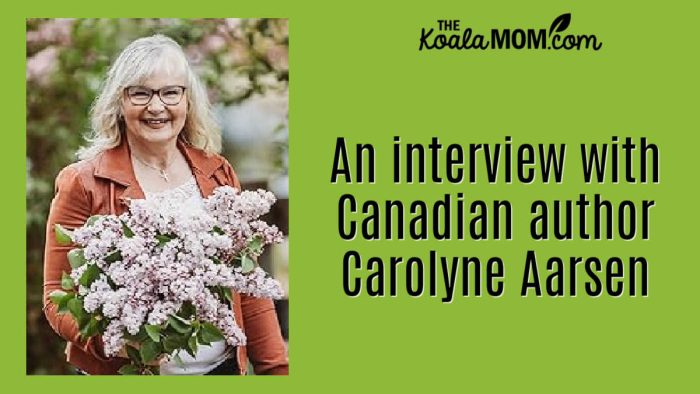 An interview with Canadian author Carolyne Aarsen. Photo via Amazon.