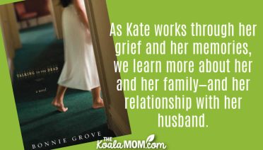 "As Kate works through her grief and her memories, we learn more about her and her family—and her relationship with her husband." Book review of Talking to the Dead by Bonnie Grove. Cover photo via Amazon.