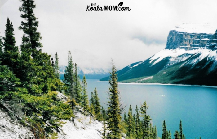 Lake Minnewanka in Banff National Park