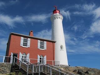 Fisgard Lighthouse in VIctoria, BC (one of our favourite BC historic sites)