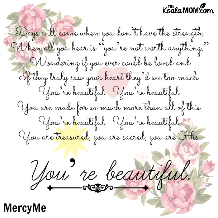 Faith-filled music from MercyMe - You Are Beautiful