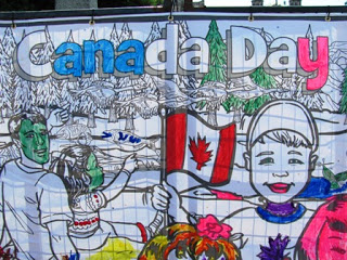 Canada Day Mural image