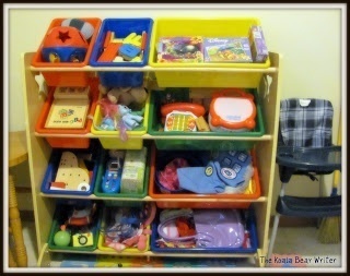 Toy storage bins