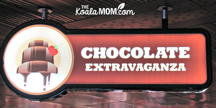 Chocolate Extravaganza on the Carnival Splendor