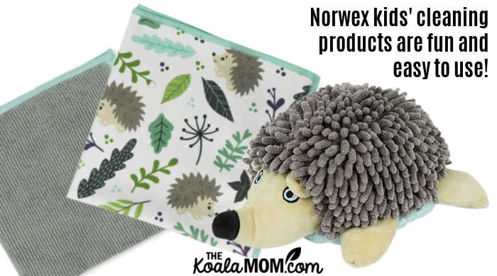 Norwex kids' cleaning products are fun and easy to use!