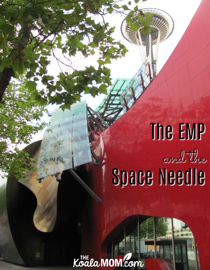 The Experience Music Project and the Seattle Space Needle.