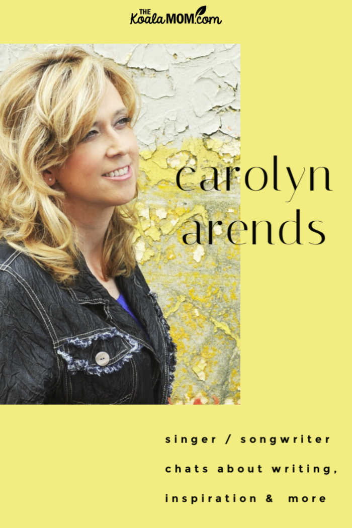 Singer / songwriter Carolyn Arends chats about writing, inspiration, and more!