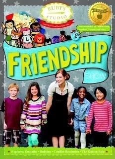 Ruby's Studio DVD The Friendship Show teaches children about making and being friends.