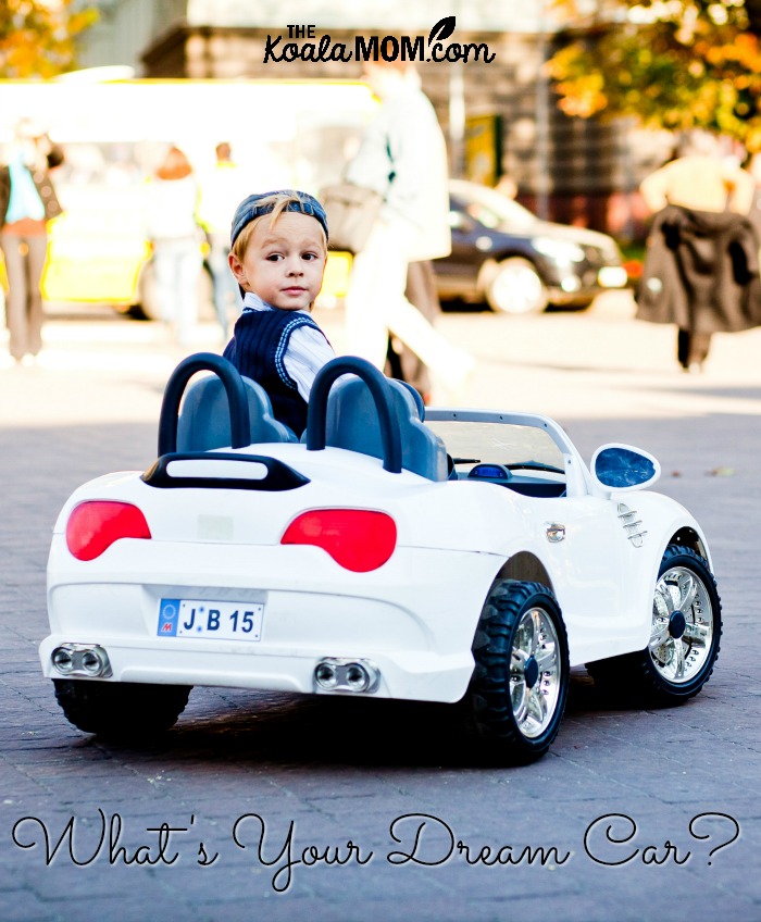 What's your dream car? (cute boy in a mini BMW convertible)