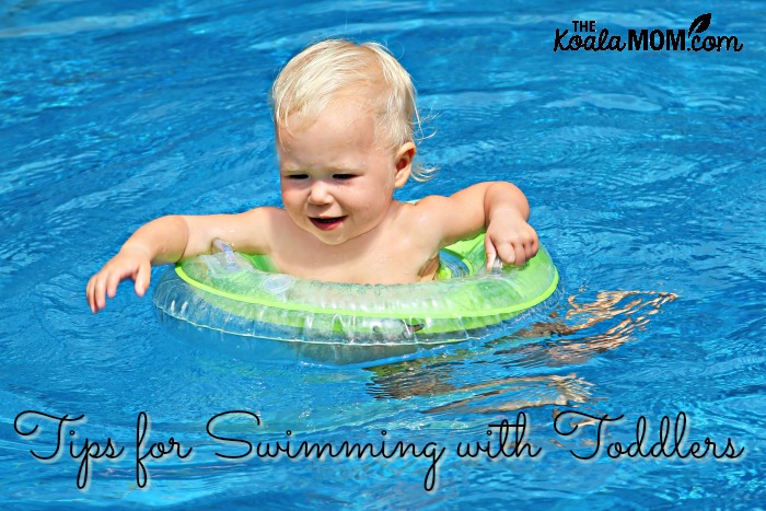 Tips for swimming with toddlers