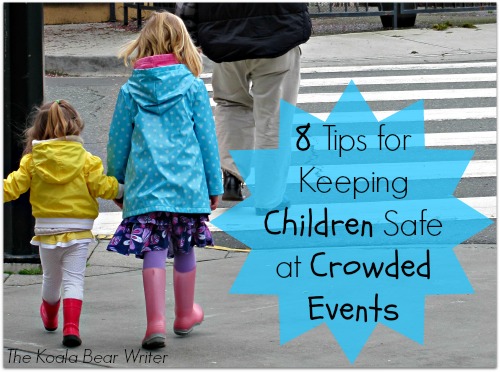 8 tips for keeping children safe at crowded events