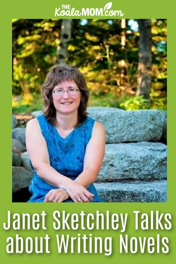 Author Janet Sketchley Talks about Writing Novels. Photo via Amazon.