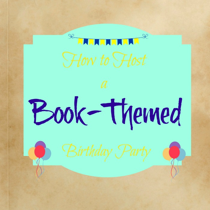 Book Themed Birthday Party 