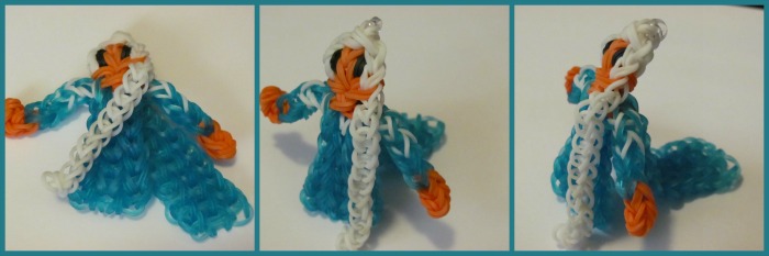 Rainbow Loom Elsa doll