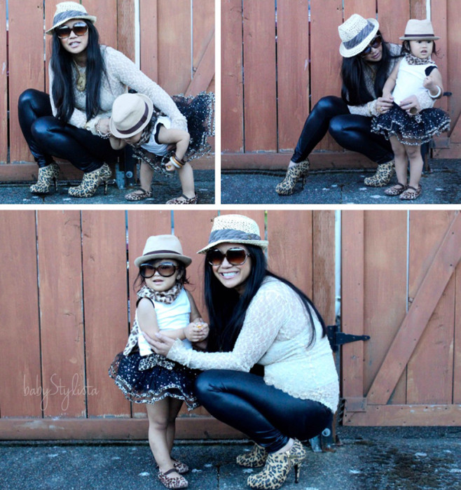 DeBalino of babyStylista with her daughter LD