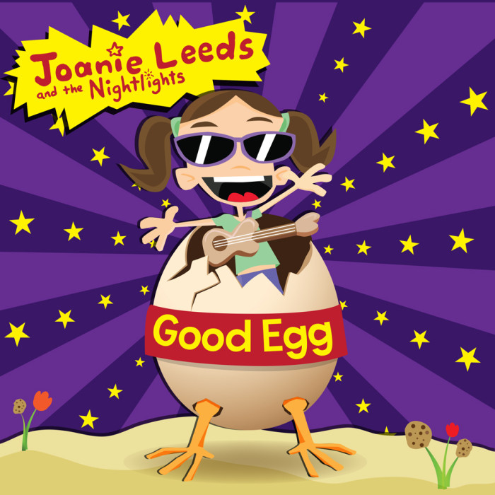 Good Egg CD cover by Joanie Leeds and the Nightlights