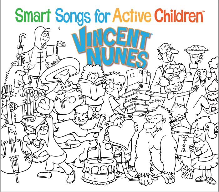 Smart Songs for Active Children by Vincent Nunes