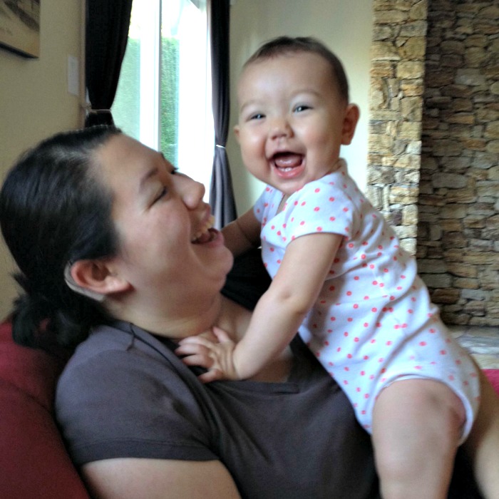 Monique, a hard of hearing mommy, and her daughter Rachel