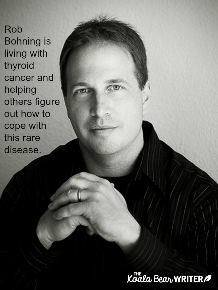 Rob Bohning is living with thyroid cancer and helping others cope with this rare disease