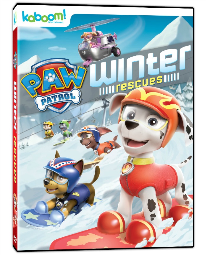 PAW Patrol: Winter Rescues DVD giveaway