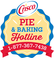The Crisco Pie & Baking Hotline