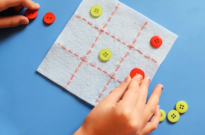 DIY Tic-Tac-Toe game