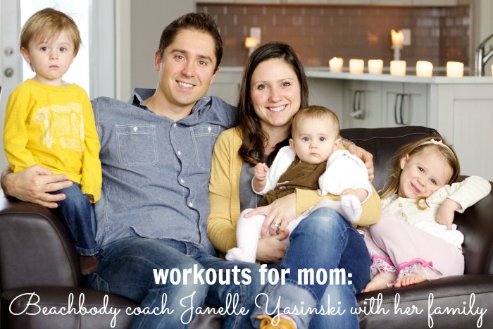 Beachbody coach Janelle Yasinski shares how she found workouts for mom to help lose weight and gain focus, even with three kids and a busy schedule!