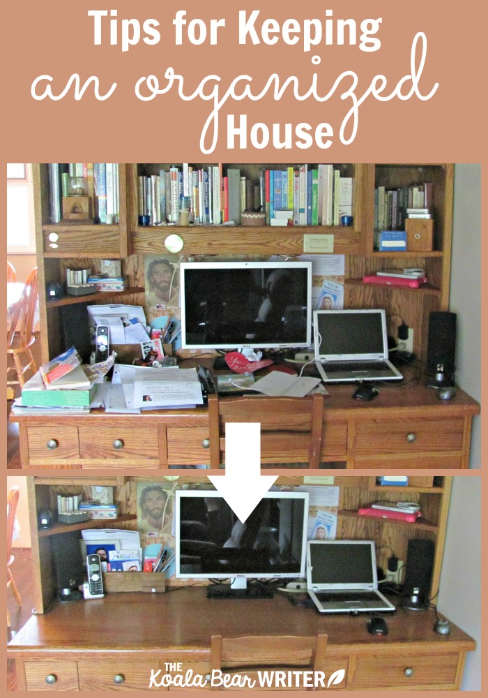 Tips for Keeping an Organized House (without losing your sanity!)