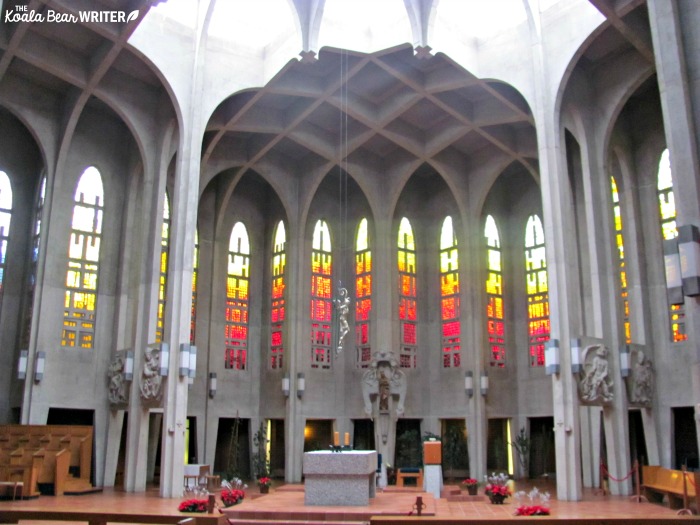 Inside the Westminster Abbey at Mission, BC