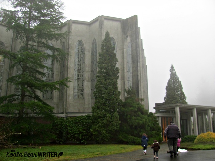 Going for prayers at Westminster Abbey in Mission, BC