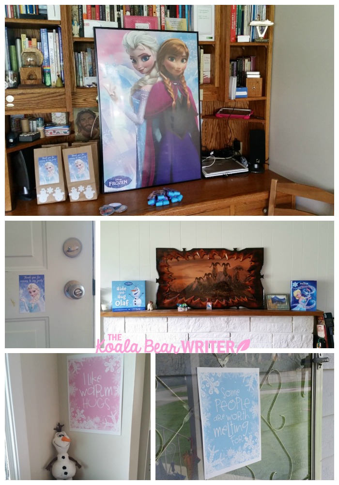 Decoration ideas for Frozen birthday party