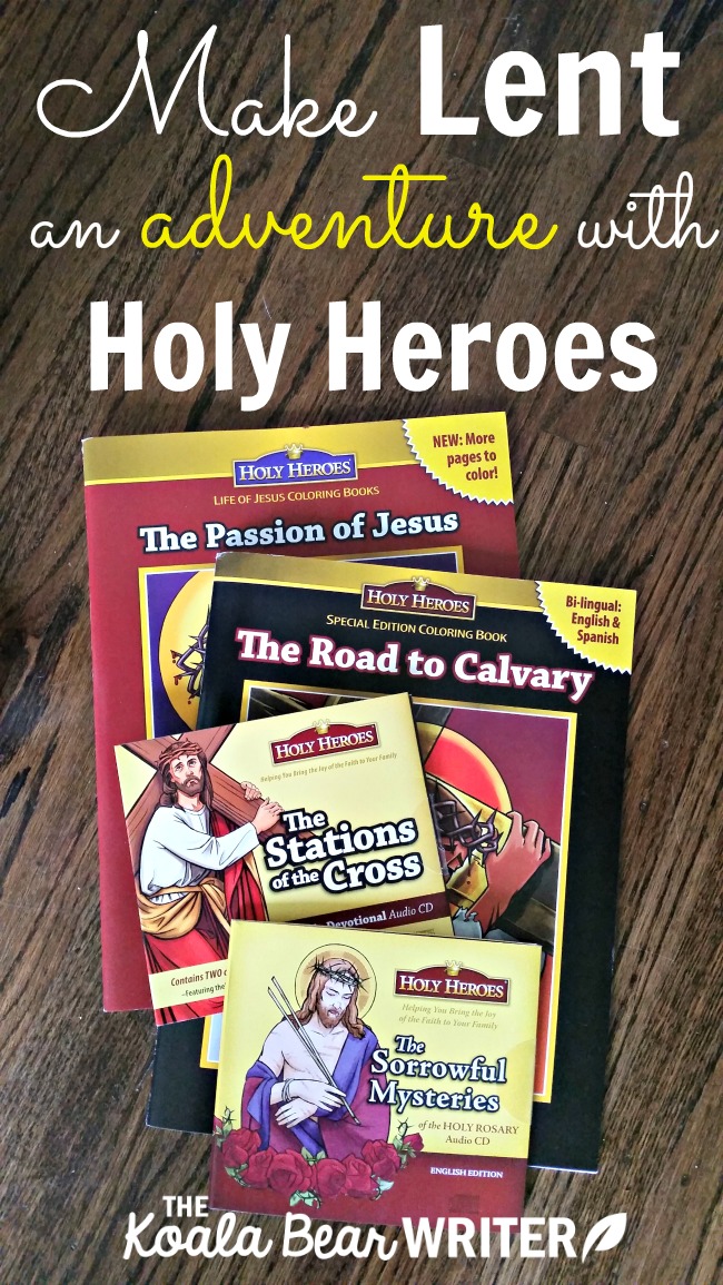 Make Lent an Adventure with resources for the whole family from Holy Heroes!