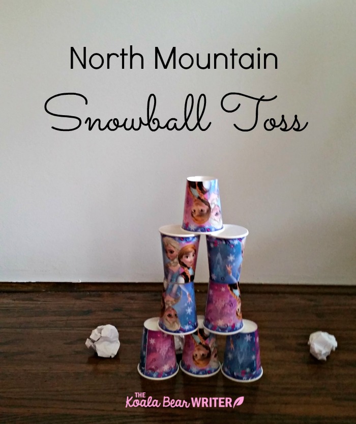 North Mountain Snowball Toss Frozen party game