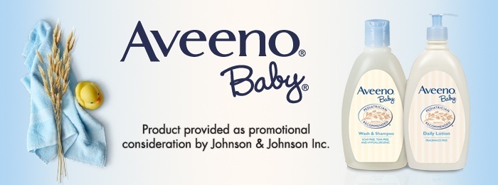 Aveeno Baby product provided as promotional consideration by Johnson & Johnson Inc.