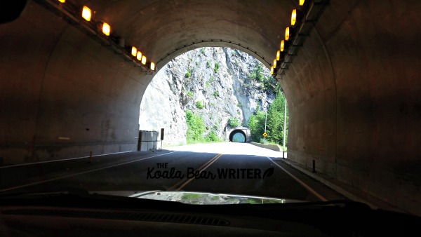 Hell's Gate Tunnel on the Fraser Canyon Highway