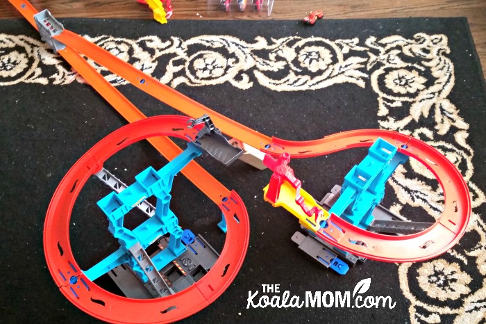 Hot Wheels racetrack