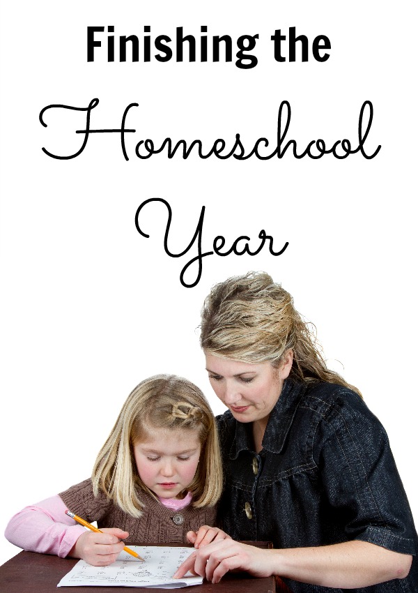 Finishing the homeschool year