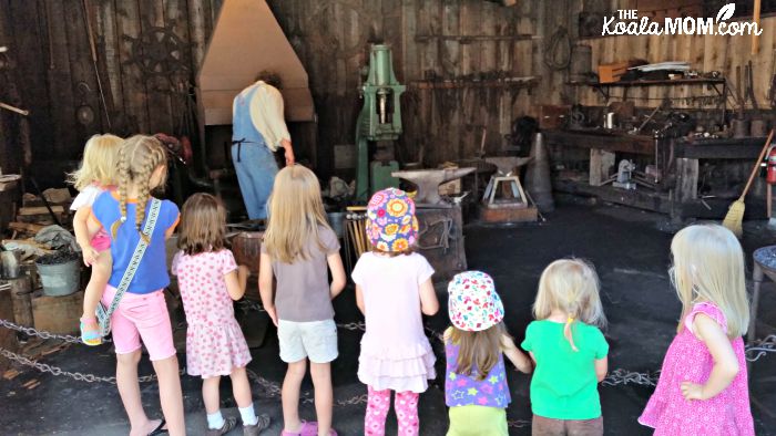 Burnaby Village Museum blacksmith