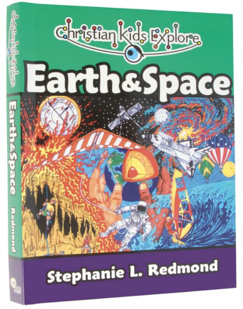 Christian Kids Explore Earth & Space by Stephanie L. Redmond, a grades 3-6 science curriculum published by Bright Ideas Press