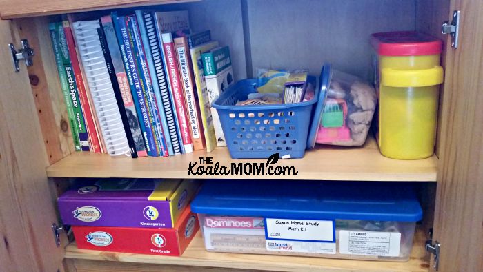 Homeschool books and supplies