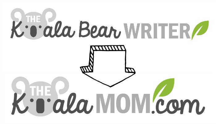 New logo for the Koala Mom blog