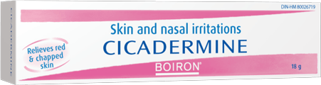 Boiron Cicadermine cream for skin and nasal irritations