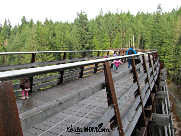 Crossing the Kinsol Trestle