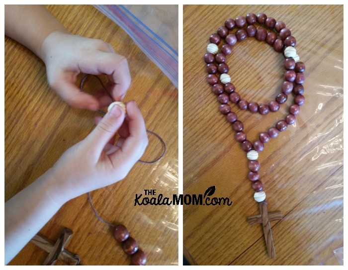 Free Cord Rosary Beginner's Kit - Our Lady's Rosary Makers