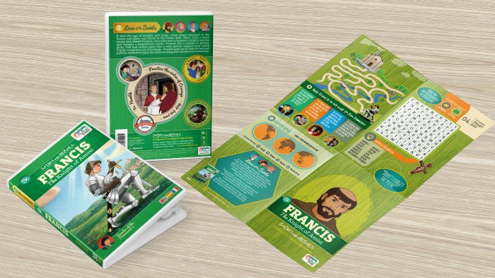 Saint Francis of Assisi DVD and poster from CCC of America