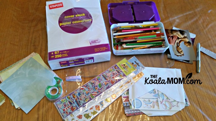 Card-making supplies